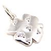 [F5869] - Silver Pendant '4 Leaf Clover'