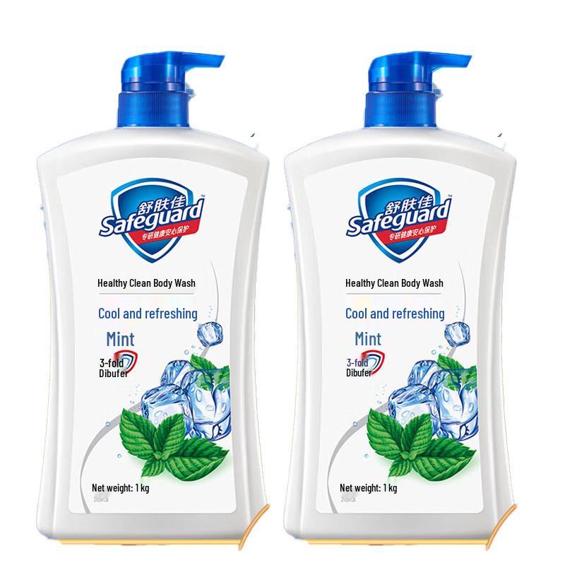 Гель для душа Safeguard Healthy Cleanse Мятная свежесть Антибактериальный