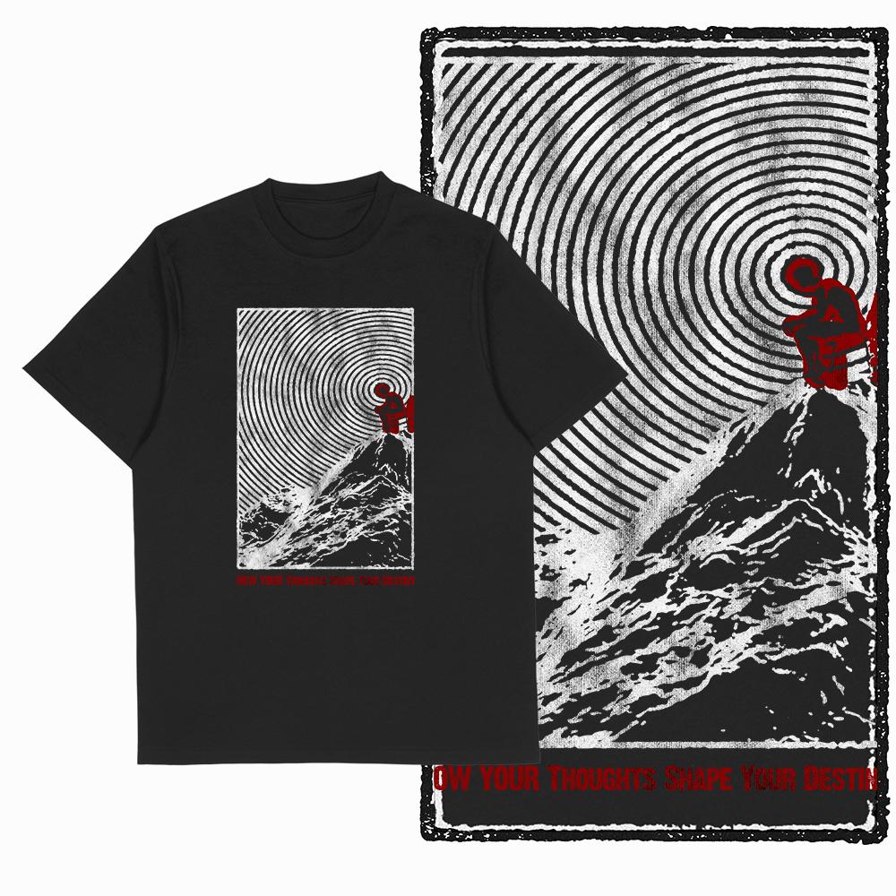 Coolmind Z1063 100% Хлопок без боли нет достижений тигр Эксклюзивный Графический Мужская Футболка Хлопковая мужская футболка для мужчин футболка