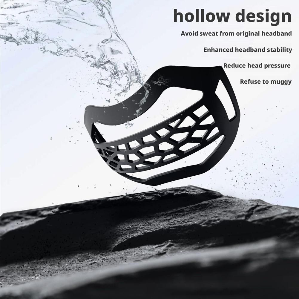 For Meta Quest 2/ 3/ 3S/ Vision Pro TPU Head Strap, Reduce Head Pressure, Strong Support, Breathable, Replacement Head Strap