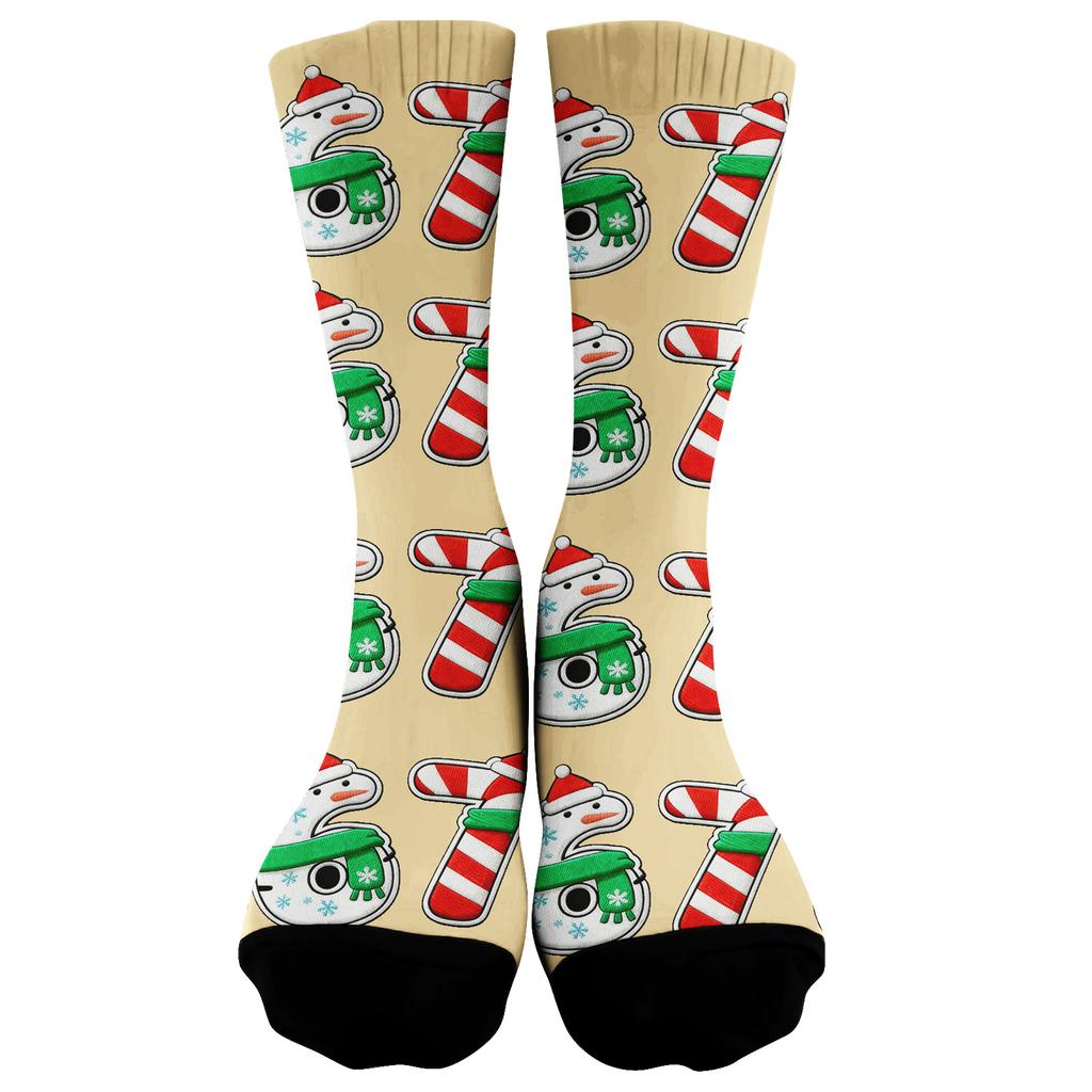 Cute And Playful Socks Mid-Calf Socks Long Socks Printed Socks