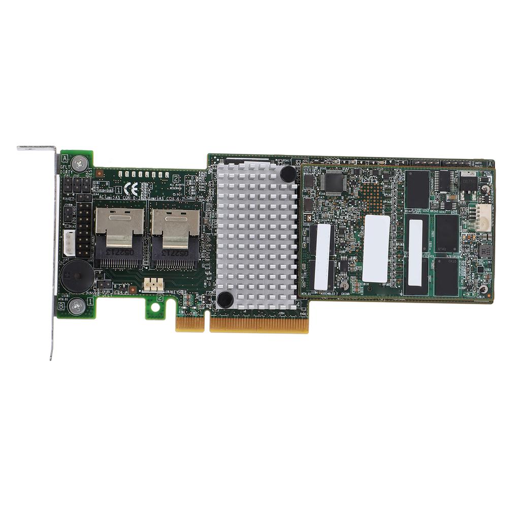 9270CV‑8I 1 ГБ Карта массива 2-портовая карта SAS-контроллера Интерфейс PCI Express X8 Карта расширения для серверной материнской платы