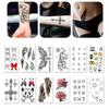 1 Sheet Waterproof Flower Animal Bowknot Temporary Tattoo Sticker Body Art