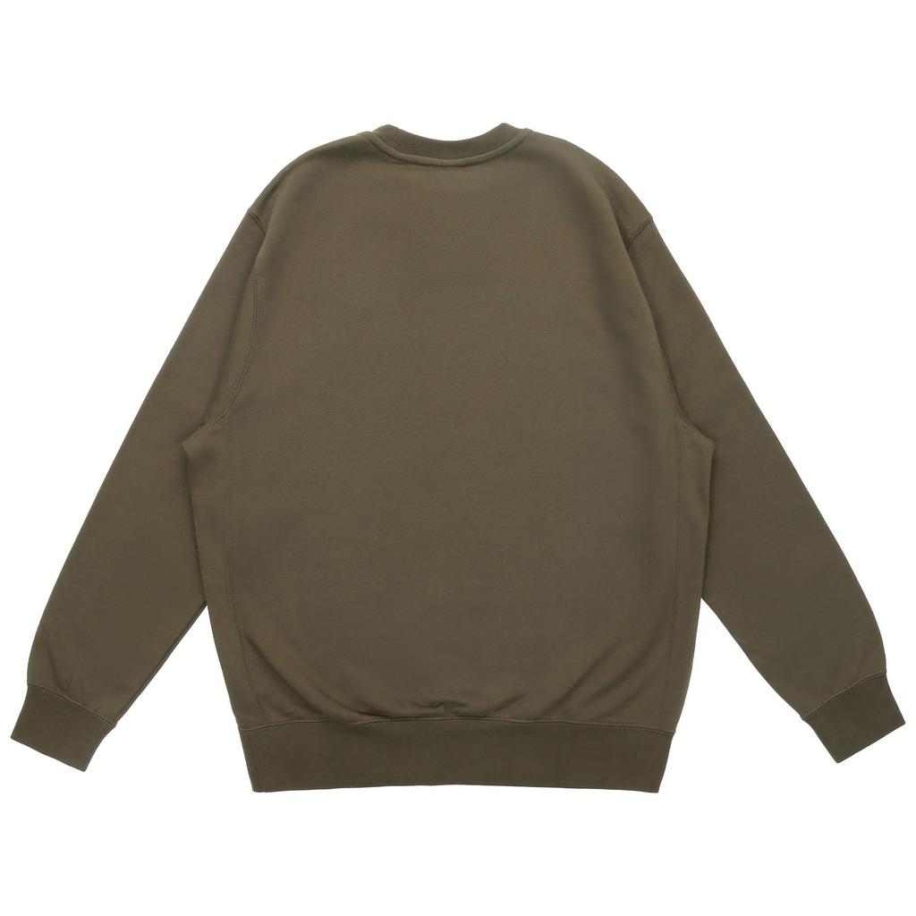 Nike Sweatshirts Men's Green Crew Neck Moderate Regular BV2667-326