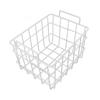 Fridge Freezer Basket Multipurpose Large Capacity Metal Wire Storage Basket for Refrigerator Bathroo