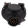 Dual Socket Trailer Plug Adapter 13 Pin to 7 Pin Conversion Adapte Dual Socket Plug  Caravan