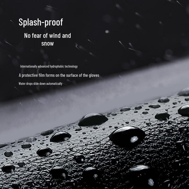 RED DRAGONFLY Мужские зимние кожаные перчатки с сенсорным экраном