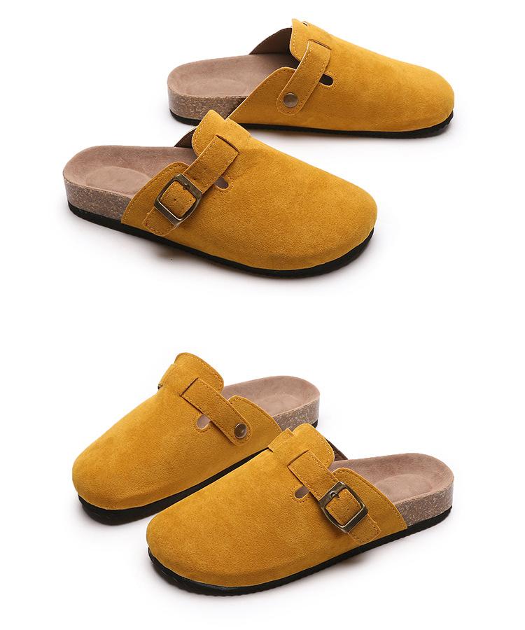 Тапочки Baotou женские повседневные полутапочки