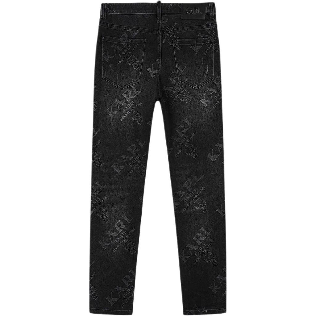 Karl Lagerfeld Джинсы Мужские Черные 1K1D50403074001