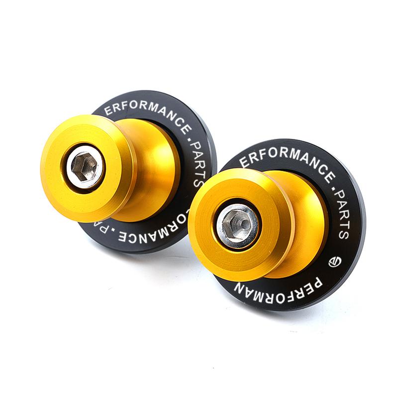 For Yamaha MT 03 09 10 YZF R1 R3 R6 R7 MT09 MT03 Swingarm Spools Sliders Motorcycle Accessories 6MM Stand Screws Swing Arm Bolts