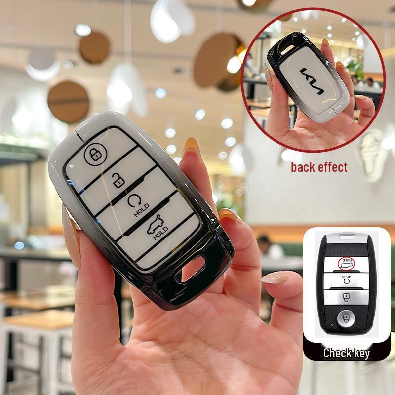 Умный металлический чехол для ключа автомобиля Kia Huanchi KX3/K4/KX5/KX7 2023