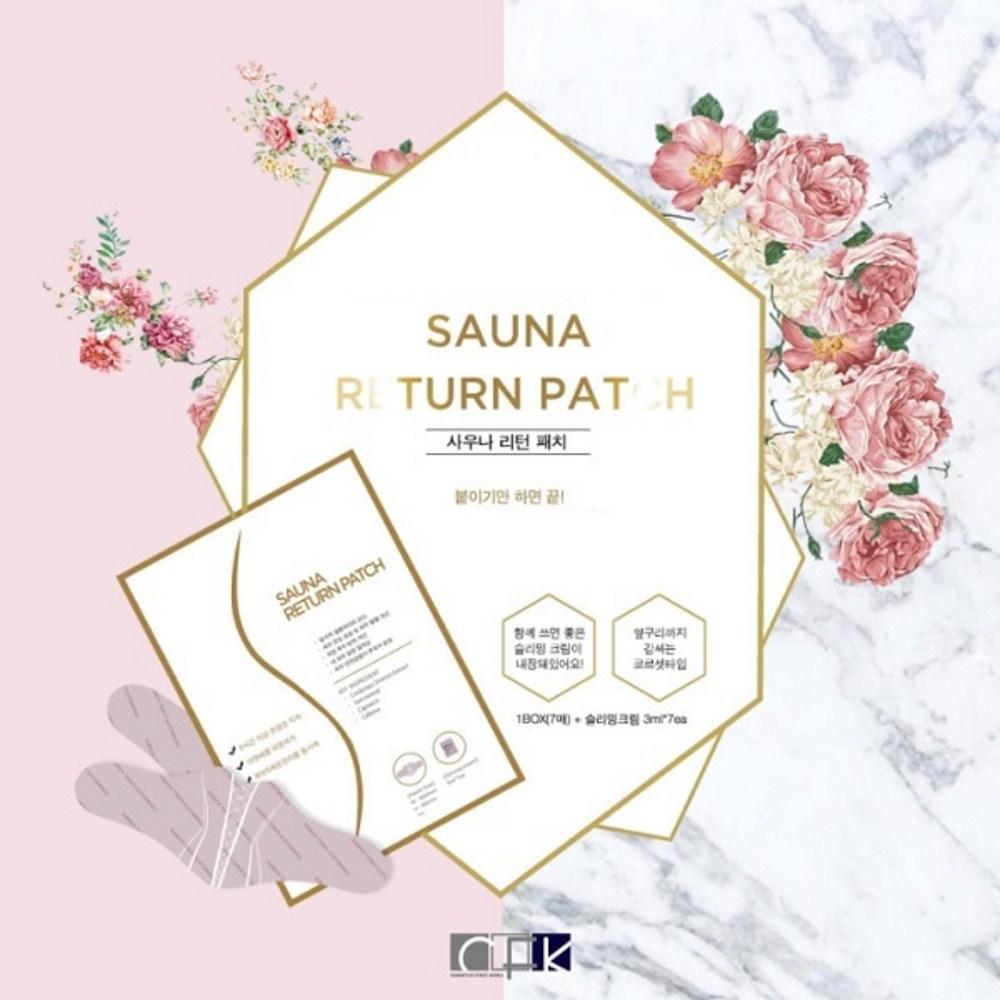 Пластырь CFK Sauna Return, удаление жира на животе, пластырь для возврата после сауны, 1 шт.