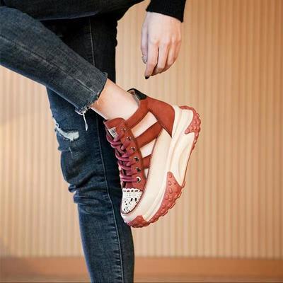 Мода 2024 лето женская мода полая спина молния балетки повседневный комфорт пляжные сандалии