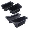 AA92-4 X Car Door Side Handle Pocket Storage Box Storage Organizer Tray Grab Handle Box For- Macan 2015-