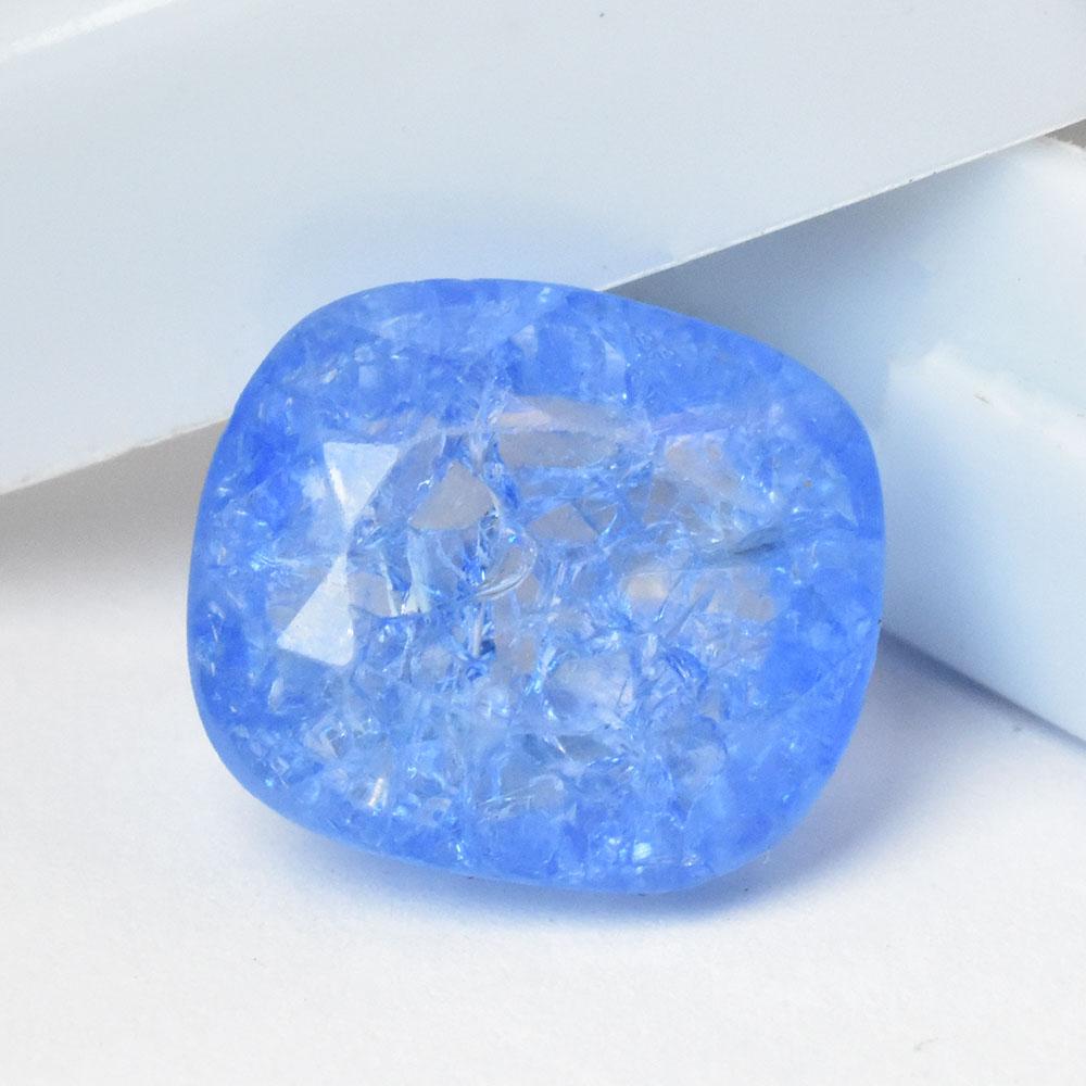 AA+ Natural Blue Sapphire 7.25 Ct Square Cushion Loose Gemstone