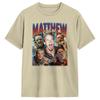 Oversized TShirt Summer Matthew Lillard Leisure TShirts Cotton Tee Shirt for Unisex YK Fun Short Sleeve Top Tees