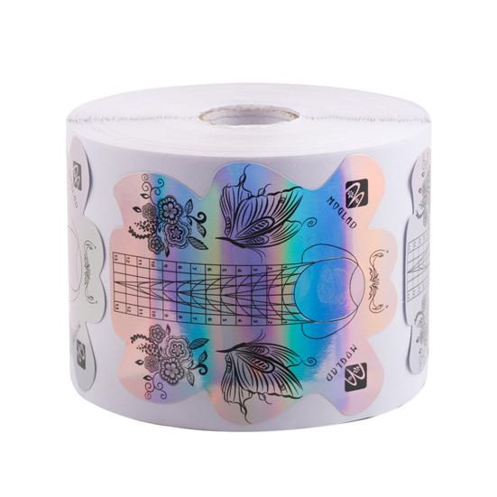 Практичные наклейки для наращивания ногтей, сильная липкость, очаровательный блестящий визуальный эффект