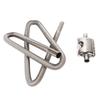 Parking Air Heater Exhaust Pipe with Muffler Stainless Steel Fuel Tank Diesel Gas Vent Hose 2.5cm