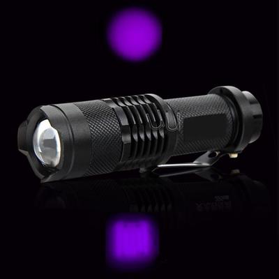 Новый УФ-ультрафиолетовый светодиодный фонарик Blacklight Light 395 нм Инспекционная лампа Факел