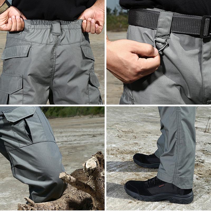 Tactical Military Cargo Pants Men Cotton City Army SWAT Casual Many Pockets Trousers Male