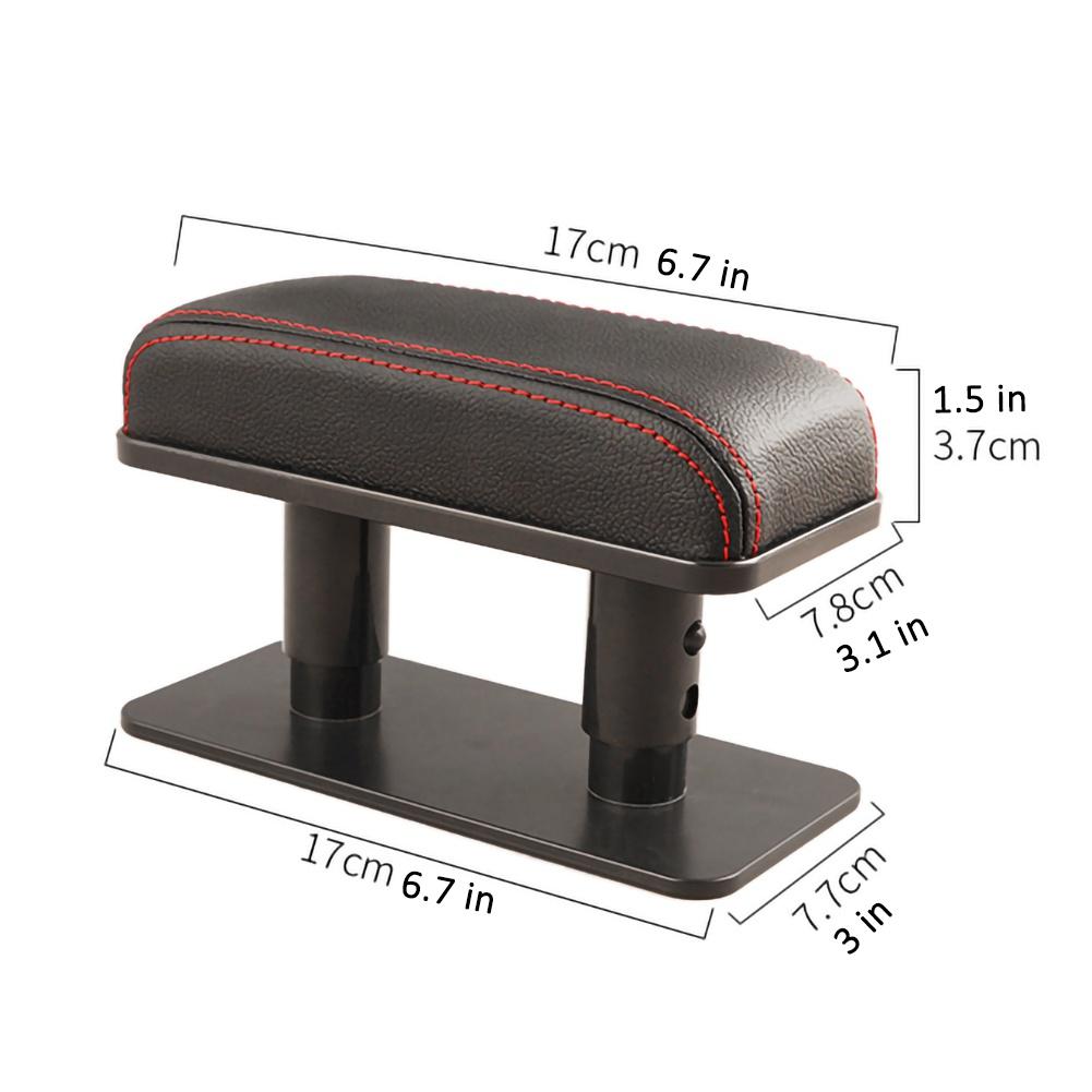 Подлокотник автомобиля, поддержка левого локтя, универсальная регулируемая подушка против усталости, снимает усталость рук водителя