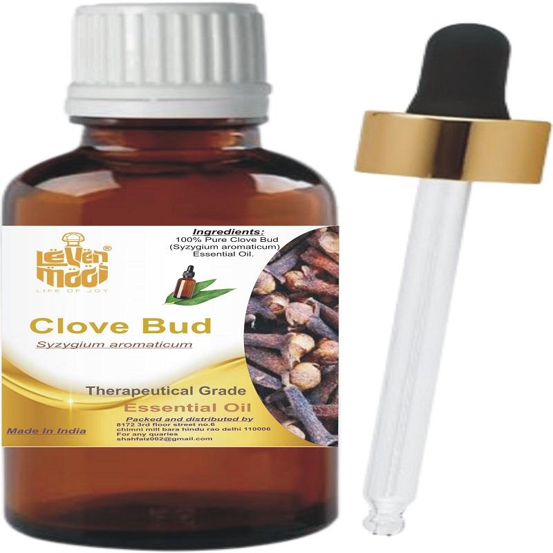 Levenmooi Clove Bud (Syzygium aromaticum) Pure & Natural Therapeutic Grade Essential Oil Glass