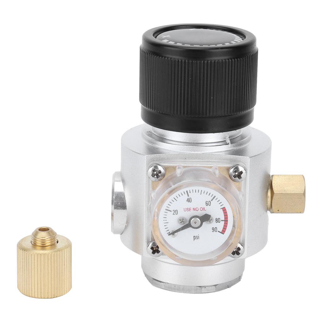 Регулятор CO2 0-90PSI 3/8 дюйма из нержавеющей стали редукционный клапан для газированной воды для домашнего пивоварения