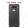100% оригинальная стеклянная крышка батарейного отсека для LG V40 ThinQ V405QA7 V405UA V405, задняя крышка батарейного отсека с камерой