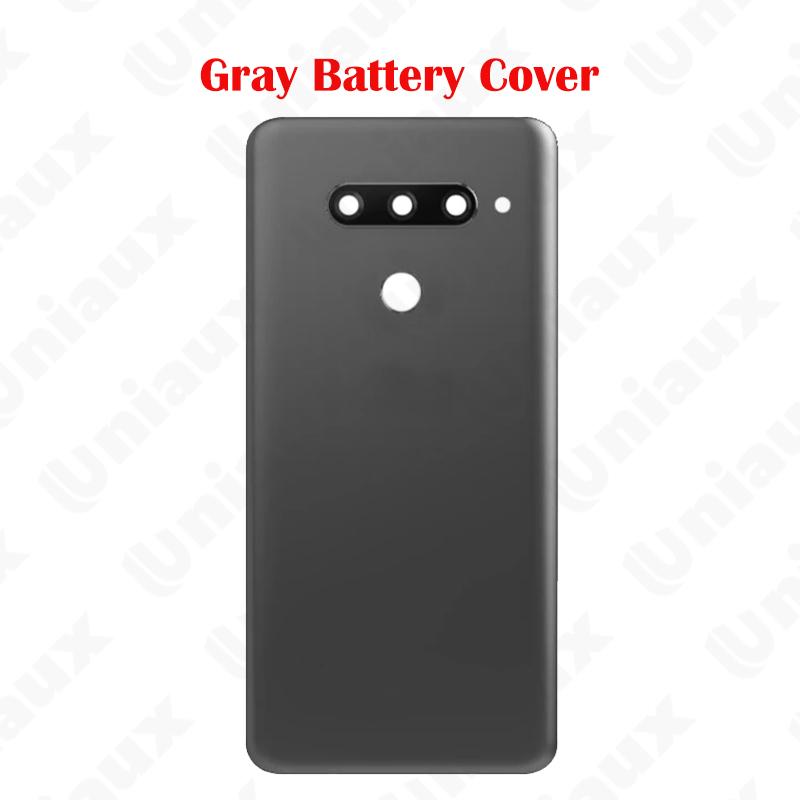 100% оригинальная стеклянная крышка батарейного отсека для LG V40 ThinQ V405QA7 V405UA V405, задняя крышка батарейного отсека с камерой