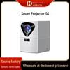 "New S6 Electric Focus Portable Home Theater Projector, Ultra HD 1080P Smartphone Screen Projection"