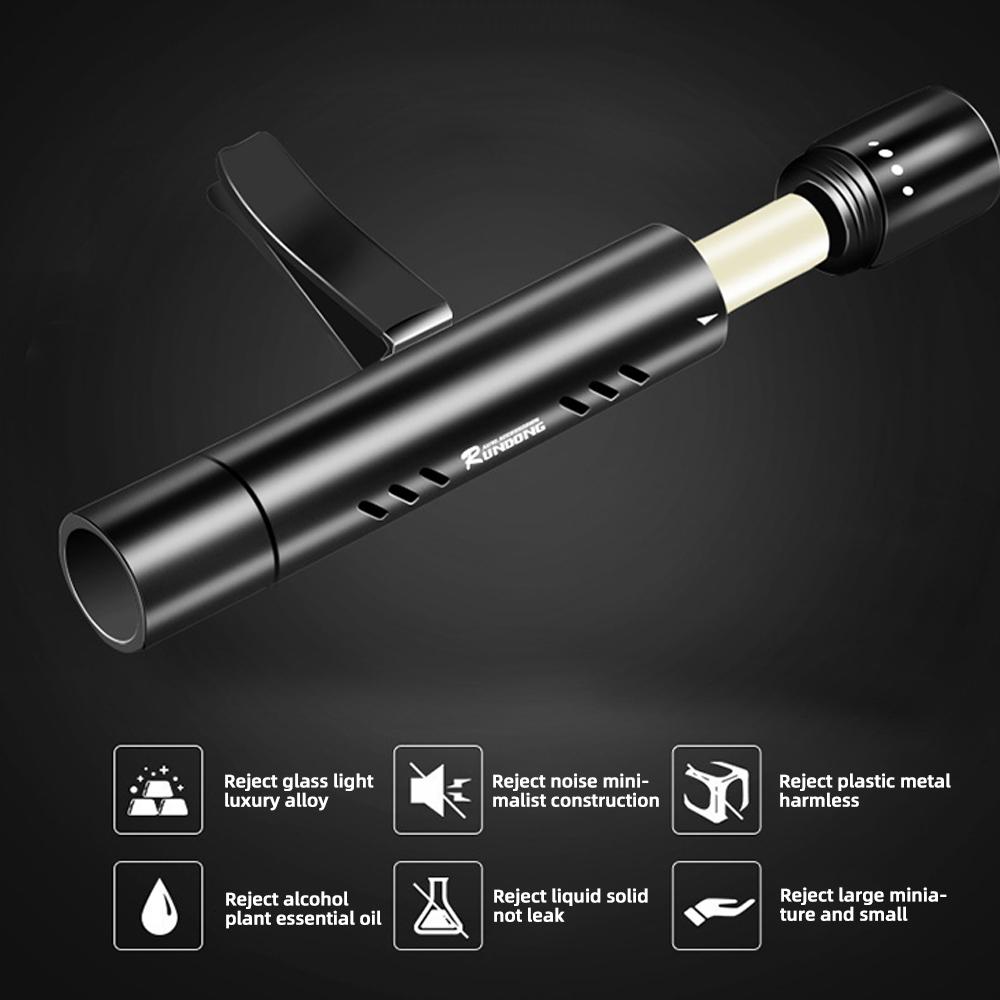 Car Air Fresheners with 5 Flavors Solid Perfume Stick Air Vent Perfum Diffuser Air Outlet Aromatherapy Clip Auto Purifier Auto Interior Accessorie