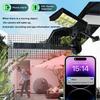 2-in-1 Solar Street Light – Courtyard Lamp & Security Camera, Auto Solar Charging Surveillance