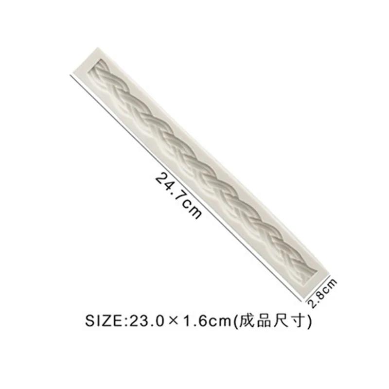 Разнообразие кружевных силиконовых формочек DIY для помадки, торта, шоколадной помадки, кухонных принадлежностей для выпечки