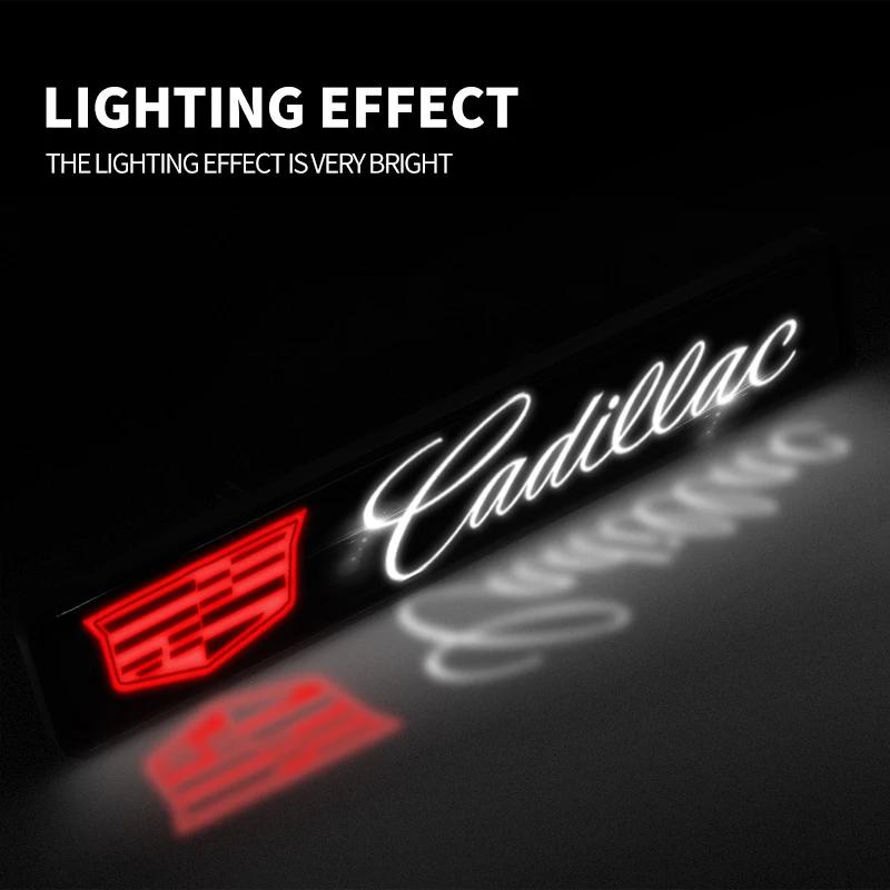 1 шт. Декоративная светодиодная эмблема-значок на решетку переднего капота автомобиля Для логотипа Cadillac Escalade CTS ATS SRX XTS XT5 STS CT5 CT6 BLS XLR