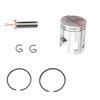 47mm Piston Ring 12mm Pin Set Kit Assy For JOG 2-stroke 70cc 80cc Moped &Scooter