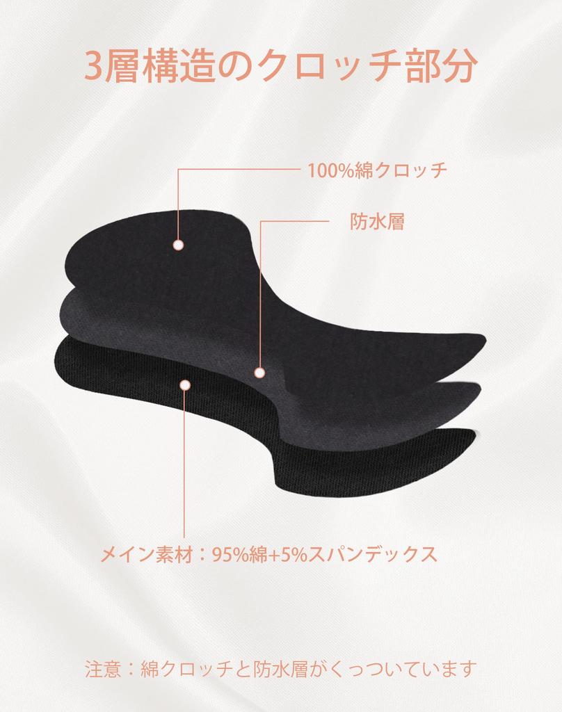 INNERSY Подростковое гигиеническое менструальное белье для обильных выделений, для дня и ночи, подходит для и старшеклассниц, набор размеров, трусики, трусики, для девочек, хлопок, размеры, использование,