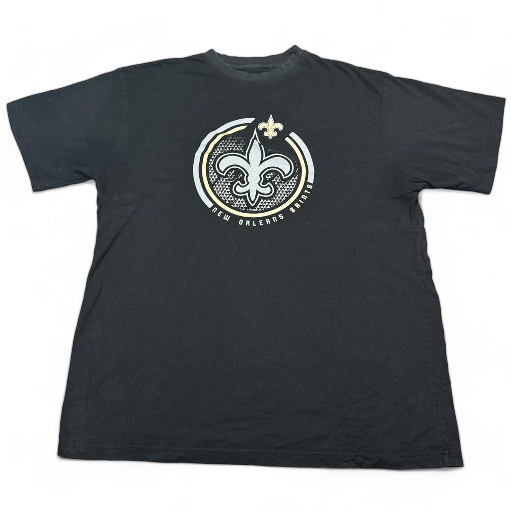 Футболка Fanatics x New Orlean Saints для взрослых, размер 2XL XXL, Черно-золотая, NFL Футбол