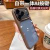 Metal Camera Lens Protector Case With AI Button IPhone 17 Pro Max 16 15 14 Full Coverage Shockproof