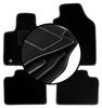 Комплект велюровых напольных ковриков для: Lancia Ypsilon III хэтчбек (2011-)