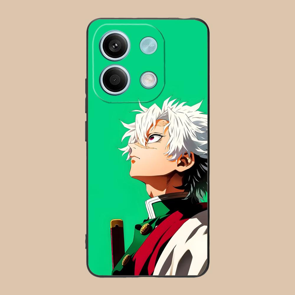Чехол для телефона Demon Slayer Sanemi для Xiaomi 15 14 13 12 Mi 11 T Ultra Lite Pro S X 5G Цветной Защитный Роскошный Чехол Красивый