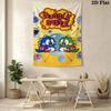 Bubble Bobble Pattern Home Decor Tapestry, Wall Hanging, Decorative RV Wall Cloth.XGT0914458