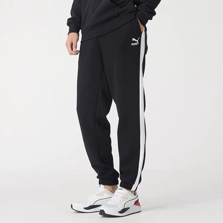Puma Легендарные спортивные штаны T7 'Черный' Мужские 530373-01