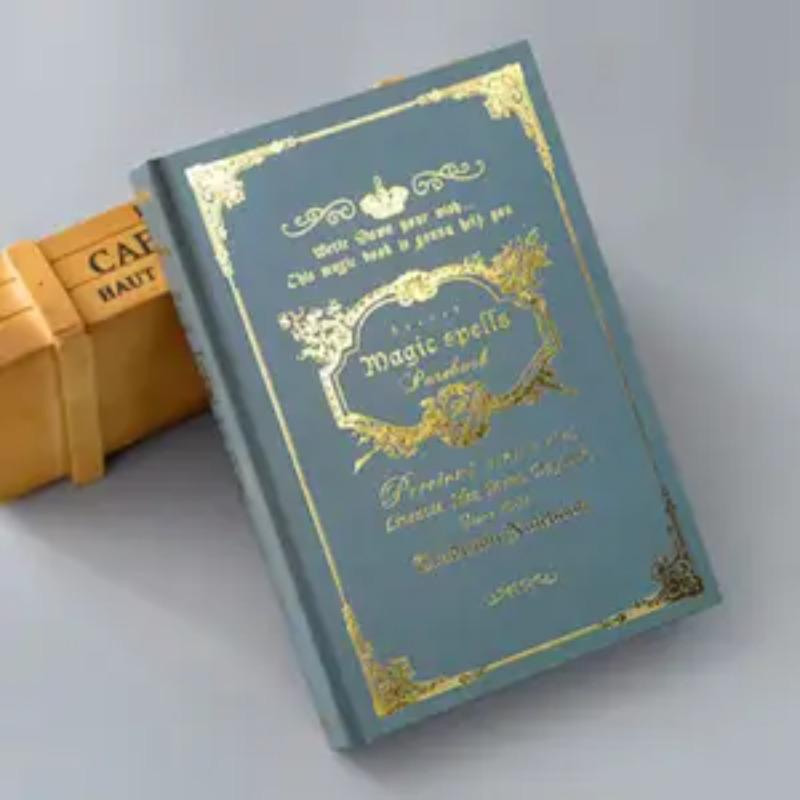 Блокнот в европейском стиле в стиле ретро, ​​утолщенный дневник, ручная книга, студенческие канцелярские принадлежности