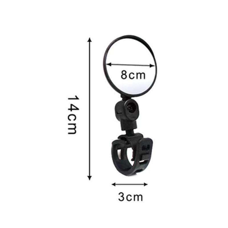 Adjustable Rotating Rearview Wide Angle Mirror for Cycling Road Bike Handlebar Safety Accessories