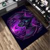 Halloween bat Print Rug - Computer Chair Area Rug home decoration Carpet For Living Room Bedroom Flooring Mat