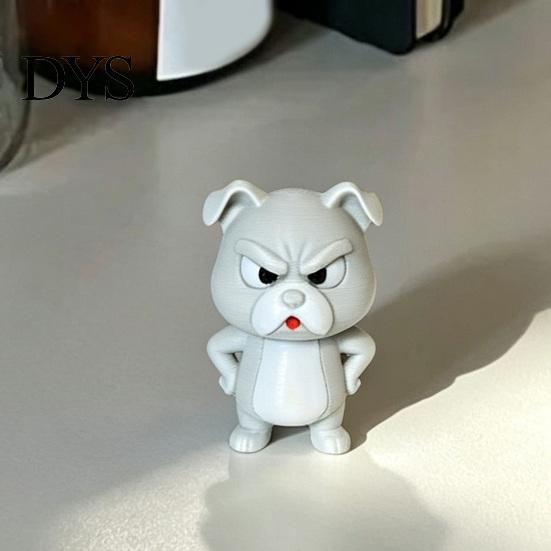 Офисный Настольный Декор Фигурка Французского Бульдога, 3D Печать Милый На Бедрах Столовая Украшение для Уникального Подарка на День Рождения Друзей Домашний Декор, Устойчивый