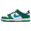 Детские кроссовки Dunk Low GS Malachite Green Black White FZ4357-300