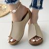 Large Size Wedge Heel Light Flat Slippers Women's TEUM Explosive Sandals Women
