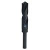 Reduced Shank Drill Bits HSS Twist Straight 12in Shank Drilling Tool 21.5mm Black