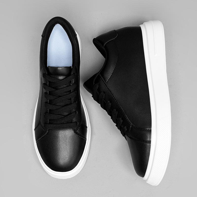 Модная обувь из натуральной кожи для мужчин, повседневная обувь, легкие кроссовки для ходьбы, универсальная мужская обувь для скейтборда, обувь для отдыха, кроссовки для ходьбы